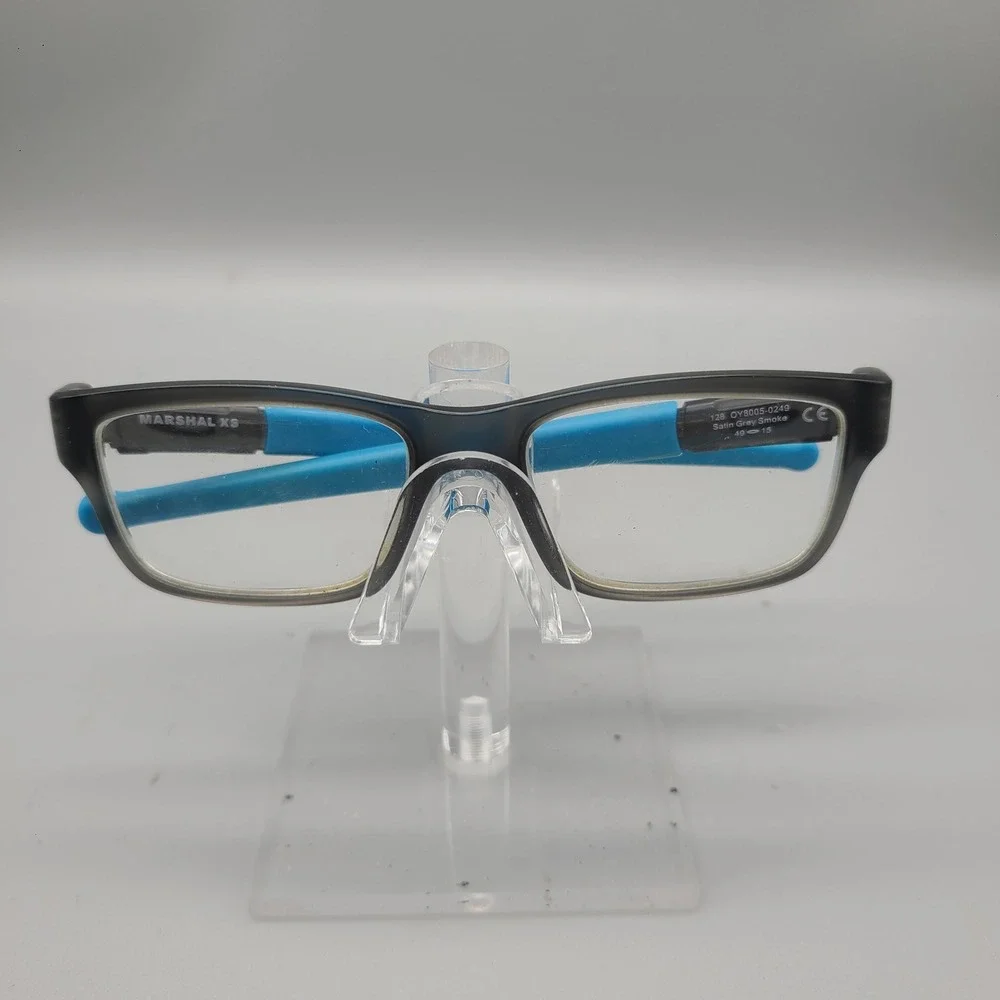 Oakley Marshal XS Eyeglasses Satin Grey Smoke Blue OY8005-0249 Youth 49-15 128